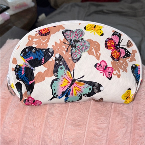 Y2K Butterfly Rhinestone Pouch• Hand Embellished - Picture 4 of 5